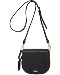 Karl Lagerfeld Small K Grained Leather Shoulder Bag