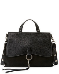 Rebecca Minkoff Keith Ring And Clip Leather Satchel Bag