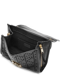 Karl Lagerfeld Kperforation Leather Shoulder Bag