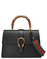 Gucci Large Dionysus Top Handle Leather Shoulder Bag