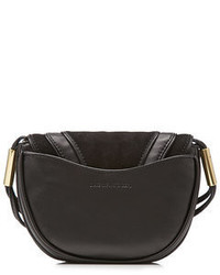 Diane von Furstenberg Leather And Suede Shoulder Bag
