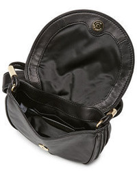 Diane von Furstenberg Leather And Suede Shoulder Bag