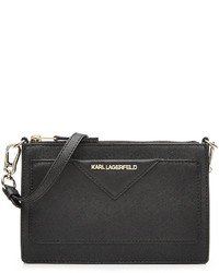 Karl Lagerfeld Leather Classic Small Handbag