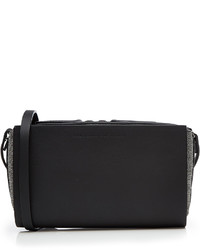 Brunello Cucinelli Leather Shoulder Bag With Bead Embellisht