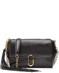 Marc Jacobs Leather Shoulder Bag With Tassel