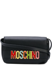 Moschino Logo Plaque Shoulder Bag