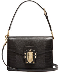 Dolce & Gabbana Lucia Iguana Effect Leather Bag