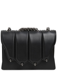 Marco De Vincenzo Large Griffe Leather Shoulder Bag