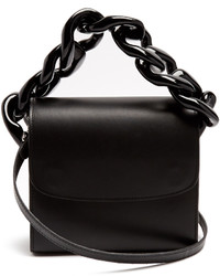 MARQUES ALMEIDA Marquesalmeida Oversized Curb Chain Leather Shoulder Bag