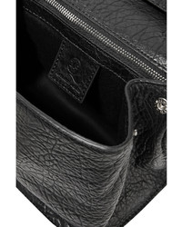 McQ by Alexander McQueen Mcq Alexander Mcqueen Ruin Mini Textured Leather Shoulder Bag