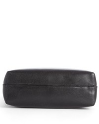 Loewe Medium Asymmetrical Goatskin Leather Hobo Bag Black