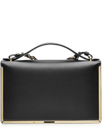 Salvatore Ferragamo Medium Gancio Lock Leather Shoulder Bag