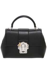 Dolce & Gabbana Medium Lucia Leather Top Handle Bag