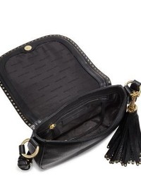 Michael Kors Michl Kors Brooklyn Medium Grommeted Leather Saddle Bag