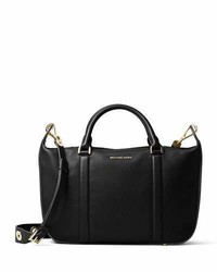 MICHAEL Michael Kors Michl Michl Kors Raven Large Leather Satchel Bag Black