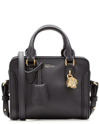 Alexander McQueen Mini Padlock Leather Shoulder Bag