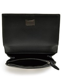 3.1 Phillip Lim Mini Soleil Chain Leather Shoulder Bag Black