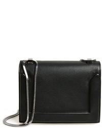 3.1 Phillip Lim Mini Soleil Chain Leather Shoulder Bag Black
