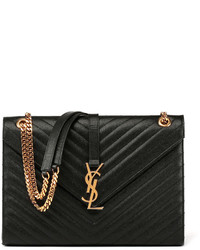 Saint Laurent Monogram Matelasse Leather Chain Strap Shoulder Bag