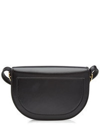 Victoria Beckham Nano Half Moon Box Leather Shoulder Bag