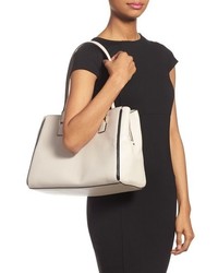 Kate Spade New York Prospect Place Phila Leather Shoulder Bag Beige