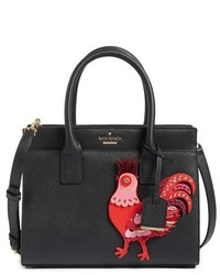 Kate Spade New York Rooster Small Candace Leather Satchel None