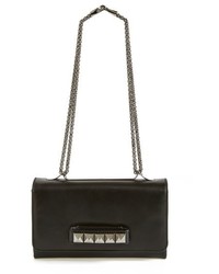 Valentino Noir Va Va Voom Rockstud Leather Shoulder Bag