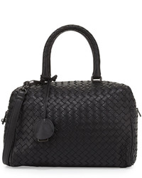 Bottega Veneta Olimpia Medium Napa Leather Shoulder Bag Black