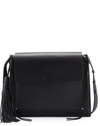 Rebecca Minkoff Panama Leather Shoulder Bag Black