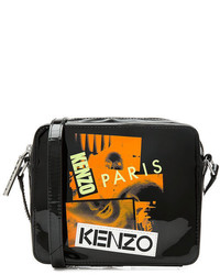 Kenzo Patent Leather Shoulder Bag