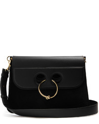 J.W.Anderson Pierce Large Leather And Suede Shoulder Bag
