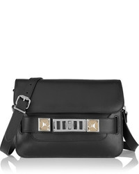 Proenza Schouler Ps11 Mini Leather Shoulder Bag Black