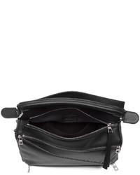Loewe Puzzle Zips Leather Satchel Bag