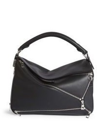 Loewe Puzzle Zips Leather Top Handle Bag