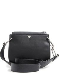 Sam Edelman Renee Leather Saddle Bag Black