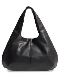 Sole Society Rouge Faux Leather Hobo Pink
