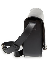 A.P.C. Sac June Leather Shoulder Bag Black