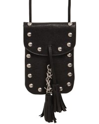 Saint Laurent Anita Studded Leather Shoulder Bag