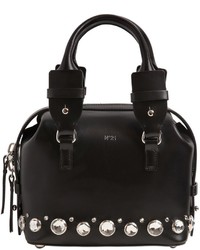 N°21 Shiny Leather Bag W Crystals