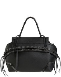 Tod's Small Wave Eyelets Grained Leather Bag