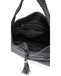 Milly Small Whipstitch Hobo Bag