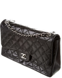 Chanel Snakeskin Jumbo Double Flap Bag