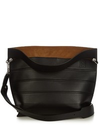 Loewe Stripe Leather Shoulder Bag