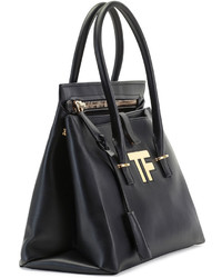 Tom Ford Tf Icon Medium Satchel Bag Black