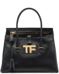 Tom Ford Tf Icon Medium Satchel Bag Black