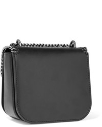 Stella McCartney The Falabella Box Mini Faux Leather Shoulder Bag Black