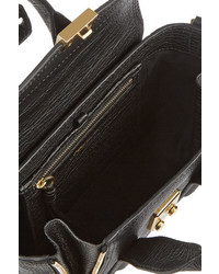 3.1 Phillip Lim The Pashli Mini Textured Leather Trapeze Bag Black