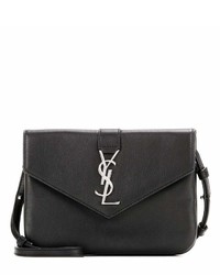 Saint Laurent Tri Pocket Leather Shoulder Bag