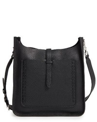 Rebecca Minkoff Unlined Whipstitch Feed Bag Black