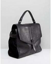 Urban Code Urbancode Real Leather Fold Over Bag